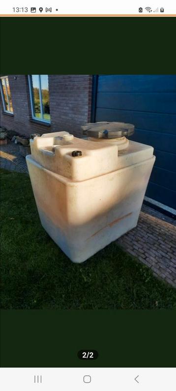 Kunststof Watertank - 1000 ltr beschikbaar voor biedingen