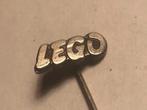 Metalen LEGO SPEELGOEDMERK Speld (Zwart/Metaalkleur)., Verzenden, Zo goed als nieuw, Merk, Speldje of Pin