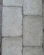 Gratis getrommeld betontegels +-45m2, Ophalen, Gebruikt, Keramiek, 10 m² of meer