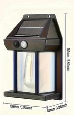 Mooie sierbuitenverlichting, Zonne-energie, Kunststof, Licht-donker-sensor, Minder dan 50 watt