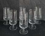 Andries Copier 6 kristallen bierglazen. 1965, Ophalen of Verzenden, Zo goed als nieuw, Overige typen