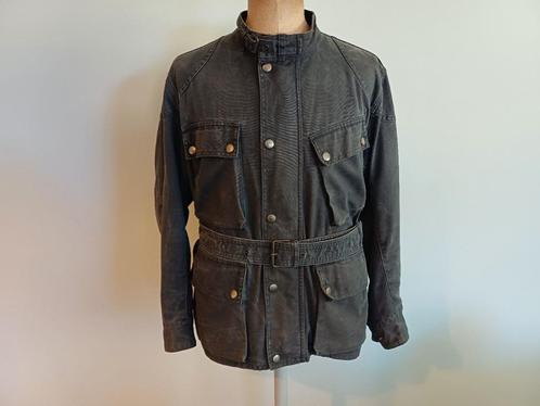 Vintage BELSTAFF cotton katoen motorjas motorjack maat L, Motoren, Kleding | Motorkleding, Jas | textiel, Heren, Tweedehands, Ophalen of Verzenden