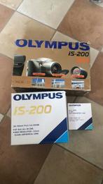 Olympus IS 200 compleet. analoog Fototoestel., Spiegelreflex, Gebruikt, Olympus, Ophalen of Verzenden