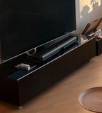 Zwart hoogglans TV meubel, Huis en Inrichting, Kasten | Televisiemeubels, Ophalen, Zo goed als nieuw, 25 tot 50 cm, Minder dan 100 cm