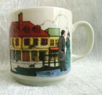 Mok Burns Coffee House New York, Van Nelle, 7,5 cm beschikbaar voor biedingen