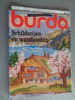 burda Handwerkblad  Schilderijen en Wandkleden. Uit 1983, Ophalen, Zo goed als nieuw, Handborduren, Patroon