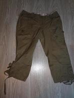 Modieuze zomersev3/4 broek legergroen mt M Watcher Superstar, Maat 38/40 (M), Ophalen of Verzenden, Zo goed als nieuw, Driekwart