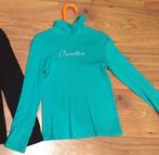 Benetton col shirt colshirt coltrui turquoise maat 134, Meisje, Nieuw, Ophalen of Verzenden, Shirt of Longsleeve