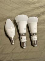 Hue white lights 3, Huis en Inrichting, Lampen | Losse lampen, Led-lamp, Minder dan 30 watt, Zo goed als nieuw, E27 (groot)