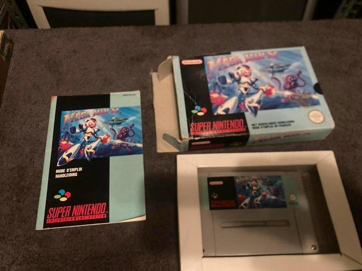 Mega Man X - Super Nintendo - Compleet!, Spelcomputers en Games, Games | Nintendo Super NES, Gebruikt, Avontuur en Actie, 1 speler