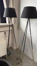 Zwarte tripod Lampen | KANTOOR UITVERKOOP, Ophalen, Zo goed als nieuw, Minder dan 100 cm