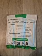 usb c charger and cable 2 pack 20w, Ophalen of Verzenden, Nieuw, Apple iPhone
