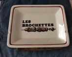 Gien France 4 borden les brochettes, Huis en Inrichting, Keuken | Servies, Ophalen of Verzenden, Zo goed als nieuw, Overige stijlen