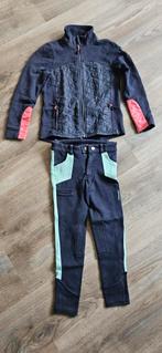 Fouganza paardrijkleding / setje maat 8 jaar, Gebruikt, Meisje, Decathlon, Ophalen of Verzenden