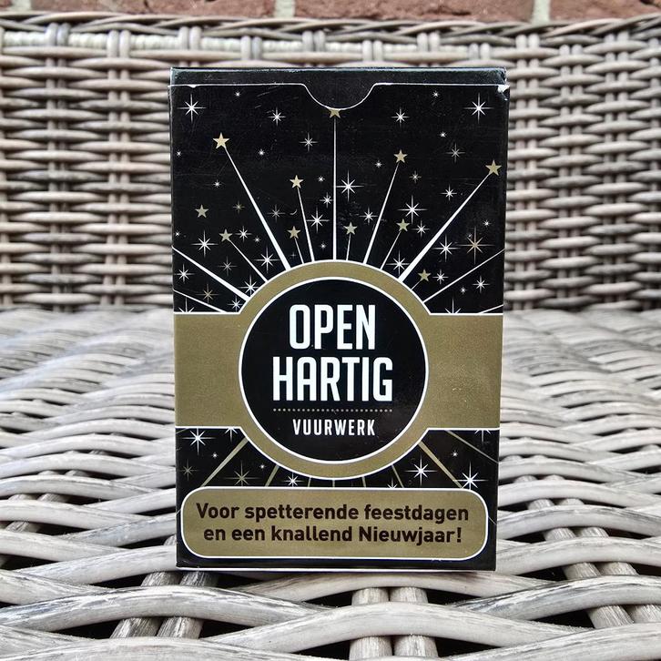 Nieuwstaat! Openhartig - Vuurwerk - kaartspel - Cadeautip!🎁, Hobby en Vrije tijd, Gezelschapsspellen | Kaartspellen, Nieuw, Ophalen of Verzenden