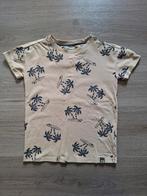 Z8 beige t-shirt met print - Maat 116-122, Gebruikt, Z8, Ophalen of Verzenden, Shirt of Longsleeve
