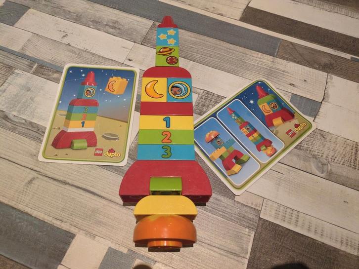 Lego Duplo Raket Set, Kinderen en Baby's, Speelgoed | Duplo en Lego, Gebruikt, Duplo, Losse stenen, Ophalen of Verzenden