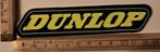 Vintage sticker Dunlop banden garage autosport autorace, Ophalen of Verzenden, Zo goed als nieuw, Overige typen