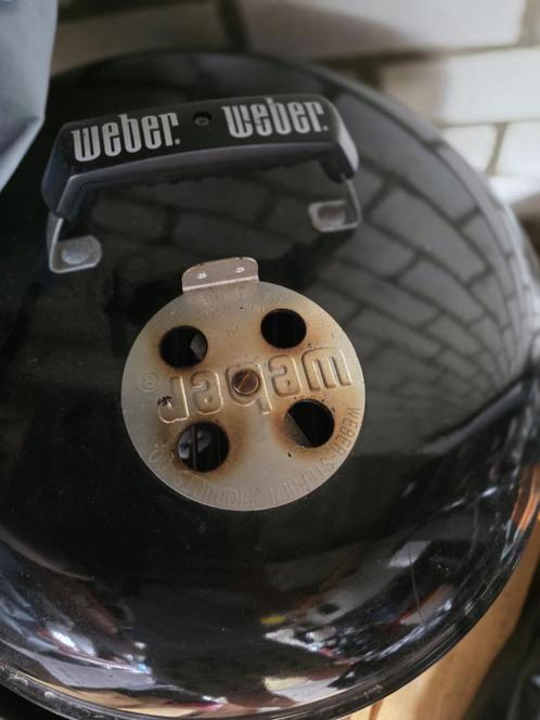 bbq webber, Tuin en Terras, Houtskoolbarbecues, Gebruikt, Ophalen