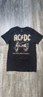 AC/DC T-Shirt - Bandshirt - For Those About To Rock ', Maat 48/50 (M), Zwart, Ophalen of Verzenden, Zo goed als nieuw