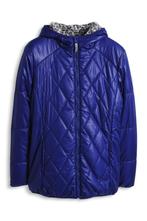 Esprit gewatteerde omkeerbare jas luipaardmotief/blauw 146, Meisje, Nieuw, Ophalen of Verzenden, Esprit