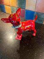 Pomme-pidou spaarpot Pippa (chihuahua), Ophalen, Zo goed als nieuw, Steen, Aardewerk of Keramiek, Dier