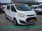 Ford Transit Custom L1 Dubbele Cabine 146296 km Bj 18, Auto's, Bestelauto's, Voorwielaandrijving, Elektrische ramen, Stof, 4 cilinders