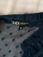 Didi marine blouse - Maat M, Ophalen of Verzenden, Zo goed als nieuw, Maat 38/40 (M), Blauw