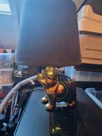 2 tafel lampjes goud Franse bull, Ophalen