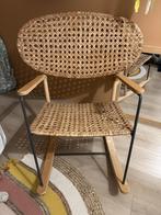 Ikea Grönadal schommelstoel, Huis en Inrichting, Fauteuils, Riet of Rotan, 75 tot 100 cm, Zo goed als nieuw, Ophalen