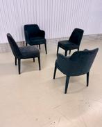 MAXALTO Italia FEBO SET VAN 4 eetkamer design stoelen, Ophalen of Verzenden, Zo goed als nieuw, Stof