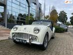 Triumph TR3 volledig gerestaureerd body-off, Auto's, Triumph, 101 pk, Gebruikt, 4 cilinders, Cabriolet