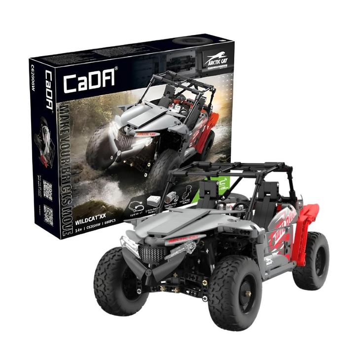 CaDA C62006 Arctic Cat Wildcat XX, Kinderen en Baby's, Speelgoed | Bouwstenen, Nieuw, Overige merken, Ophalen of Verzenden