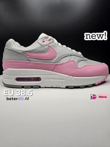 Nike Air Max 1 '87 'Metallic Platinum Pink Rise'
Maat: 38.5 beschikbaar voor biedingen