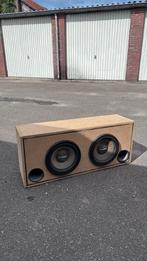 Subwoofer Kist 2x 10 inch Gladen, Auto diversen, Ophalen, Gebruikt