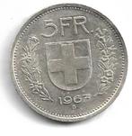 Switzerland 5 francs 1967, Postzegels en Munten, Munten | Europa | Niet-Euromunten, Verzenden, Frankrijk