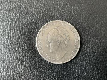 Prachtig Zilveren rijksdaalder Wilhelmina 1930 beschikbaar voor biedingen