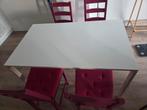 IKEA Tafel + 4 Stoelen met Kussens, Huis en Inrichting, Ophalen of Verzenden