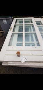 Deur met roede, Doe-het-zelf en Verbouw, Deuren en Horren, Ophalen, 80 tot 100 cm, 200 tot 215 cm, Hout