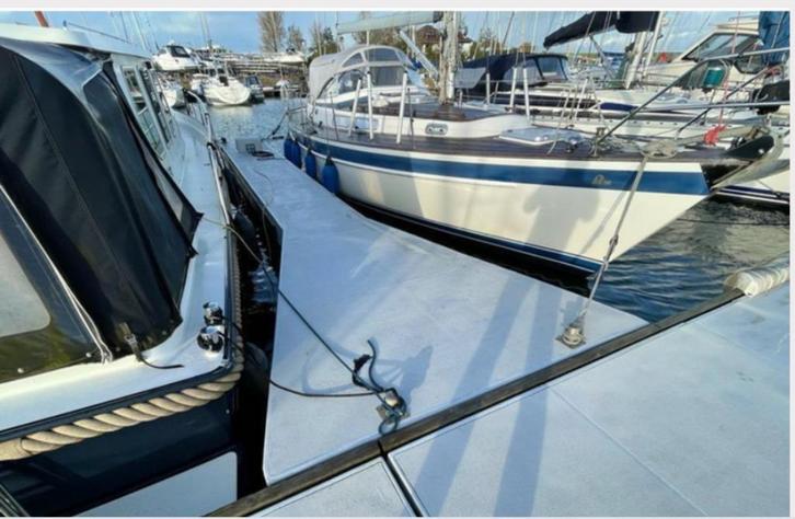 Polyester Vingerpier / Drijvende steigers, Watersport en Boten, Overige Watersport en Boten, Gebruikt, Ophalen