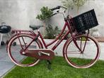 Mooie Cortina U4 Transportfiets 50cm Bordeauxrood – met krat, Fietsen en Brommers, Fietsen | Dames | Damesfietsen, Gebruikt, Versnellingen