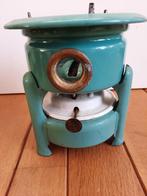 Vintage - Petroleum stelletje - oud groen emaille, Antiek en Kunst, Antiek | Emaille, Ophalen
