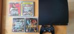 Playstation 3 Slim, Ophalen, 160 GB, Met 1 controller, Slim