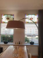 Grote design booglamp met dimlicht, Huis en Inrichting, Ophalen of Verzenden, Gebruikt, Rond, 50 cm of meer