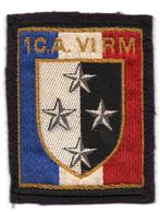 Mouwembleem 1 CA VI RM, Verzamelen, Verzenden, Landmacht, Overige gebieden, Embleem of Badge