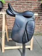 Pagony lederen dressuurzadel, 18 inch., Dieren en Toebehoren, Paarden en Pony's | Zadels, Ophalen, Gebruikt, Dressuur