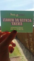 Pinkpop doorlaatbewijs/sticker auto, Tickets en Kaartjes, Eén persoon
