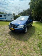 Opel Zafira 1.6 16V 2005 Blauw 7 persoons, Auto's, Opel, 65 €/maand, 4 cilinders, Blauw, Origineel Nederlands