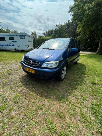 Opel Zafira 1.6 16V 2005 Blauw 7 persoons beschikbaar voor biedingen