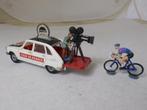 1968 Corgi Toys GS 13 RENAULT 12 TOUR DE FRANCE + BIKER! (B), Ophalen of Verzenden, Zo goed als nieuw, Auto, Corgi